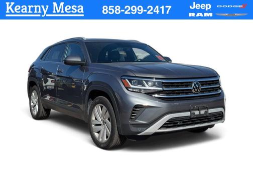 Pyrite Silver Metallic 2022 Volkswagen Atlas Cross Sport 3.6L V6 SE w/Technology