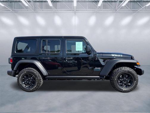 Black Clearcoat 2023 Jeep Wrangler 4xe Willys