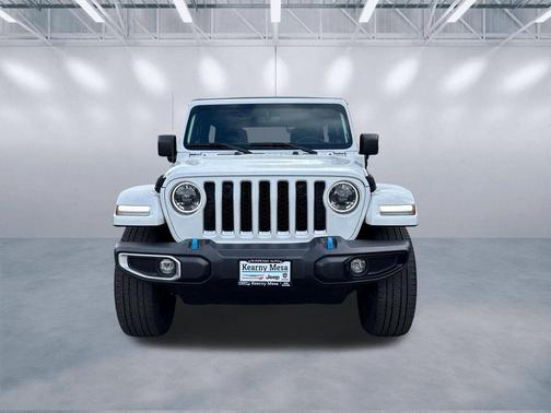 Bright White Clearcoat 2023 Jeep Wrangler 4xe Sahara