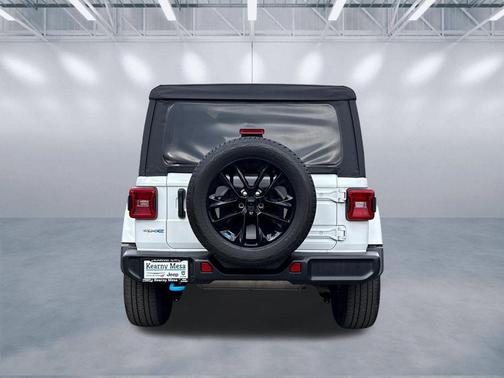 Bright White Clearcoat 2023 Jeep Wrangler 4xe Sahara