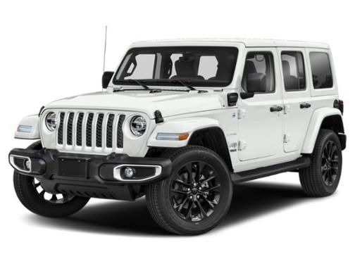 Bright White Clearcoat 2022 Jeep Wrangler Unlimited 4xe Sahara