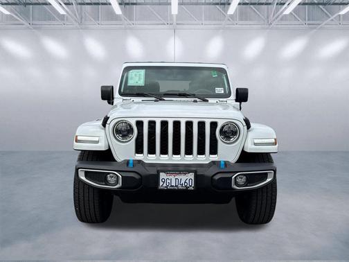 Bright White Clearcoat 2023 Jeep Wrangler 4xe Sahara