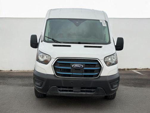 OXFORD WHITE 2023 Ford E-Transit T-350 Medium Roof
