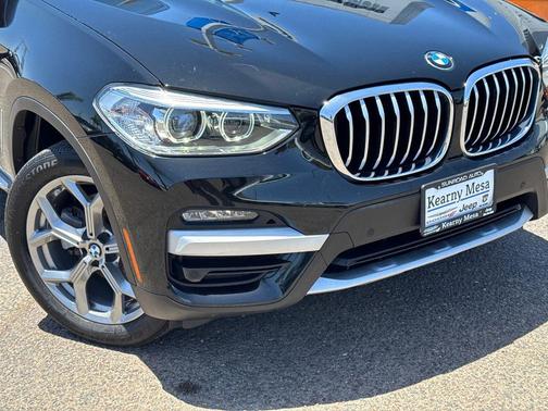 Jet Black 2020 BMW X3 sDrive30i