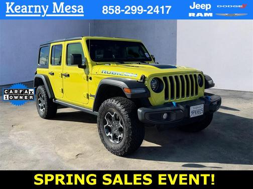 2023 Jeep Wrangler 4xe Rubicon