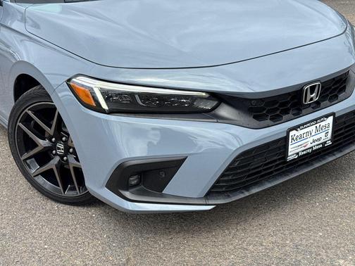 Light Blue 2022 Honda Civic Sport Touring