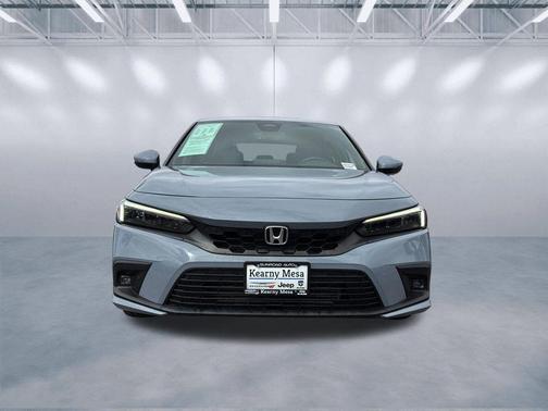 Light Blue 2022 Honda Civic Sport Touring