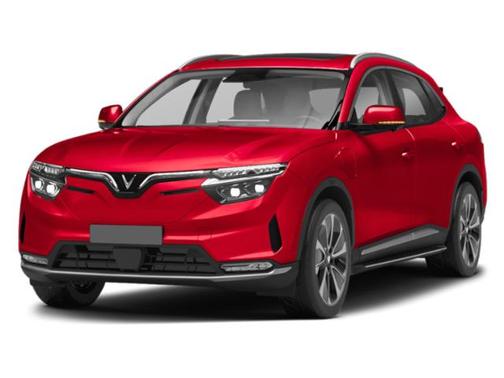 Crimson Red Metallic 2025 VinFast VF 8 Plus