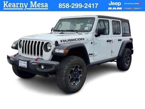 Bright White Clearcoat 2023 Jeep Wrangler Rubicon