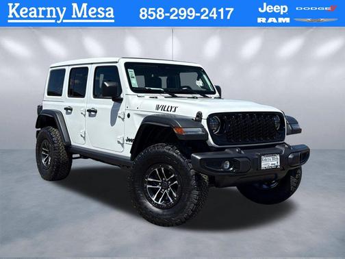 Bright White Clearcoat 2026 Jeep Wrangler Willys