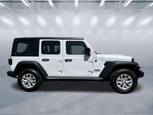 Bright White Clearcoat 2023 Jeep Wrangler Sport S