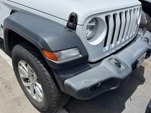 Bright White Clearcoat 2023 Jeep Wrangler Sport S