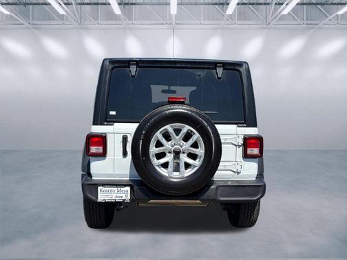 Bright White Clearcoat 2023 Jeep Wrangler Sport S