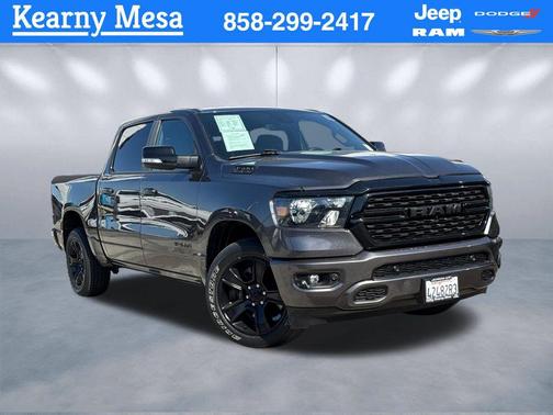 Granite Crystal Metallic Clearcoat 2022 RAM 1500 Big Horn/Lone Star