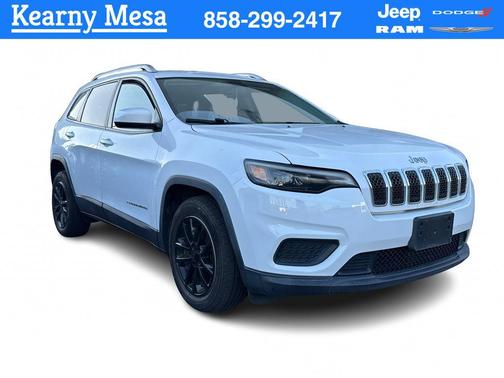 Bright White Clearcoat 2020 Jeep Cherokee Latitude
