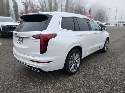 Crystal White Tricoat 2024 Cadillac XT6 Premium Luxury AWD
