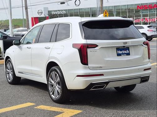 Crystal White Tricoat 2024 Cadillac XT6 Premium Luxury AWD