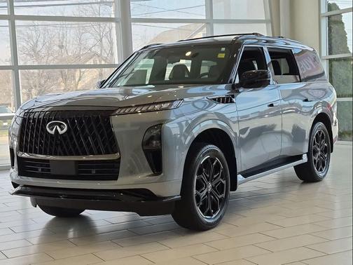 Dynamic Metal/Black Obsidian 2026 INFINITI QX80 SPORT AWD