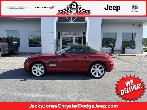 Red 2005 Chrysler Crossfire Limited