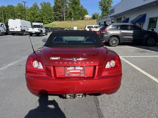 Red 2005 Chrysler Crossfire Limited