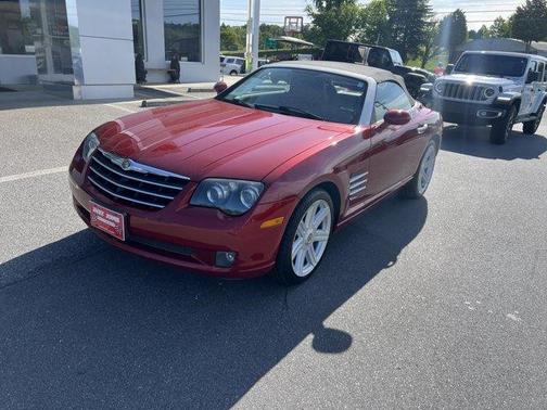 Red 2005 Chrysler Crossfire Limited