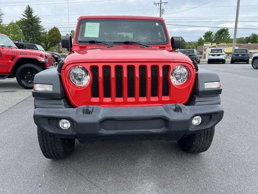Firecracker Red Clearcoat 2021 Jeep Wrangler Sport