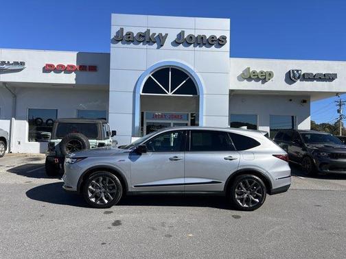 Lunar Silver Metallic 2023 Acura MDX A-Spec