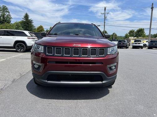 Velvet Red Pearlcoat 2021 Jeep Compass 80th Special Edition