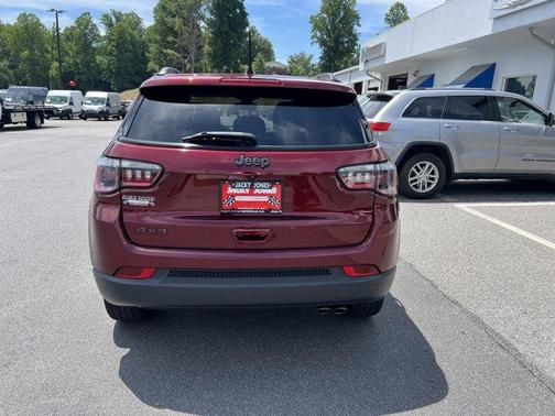 Velvet Red Pearlcoat 2021 Jeep Compass 80th Special Edition