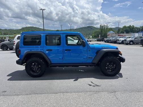 Hydro Blue Pearlcoat 2025 Jeep Wrangler Sport