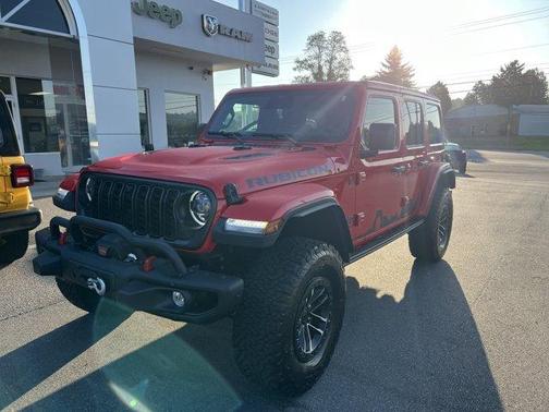 Firecracker Red Clearcoat 2026 Jeep Wrangler Rubicon