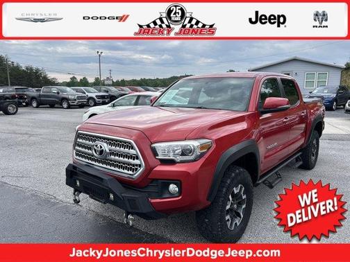 Barcelona Red Metallic 2017 Toyota Tacoma TRD Off Road