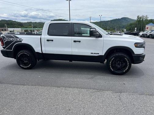 Bright White Clearcoat 2025 RAM 1500 Rebel
