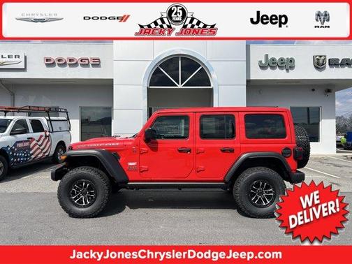 Firecracker Red Clearcoat 2026 Jeep Wrangler Rubicon