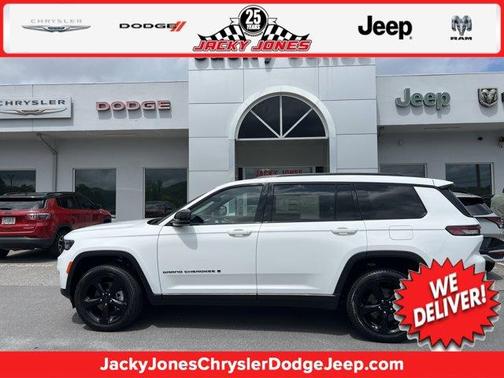 Bright White Clearcoat 2024 Jeep Grand Cherokee L Limited