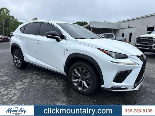 Ultra White 2021 Lexus NX 300 F Sport