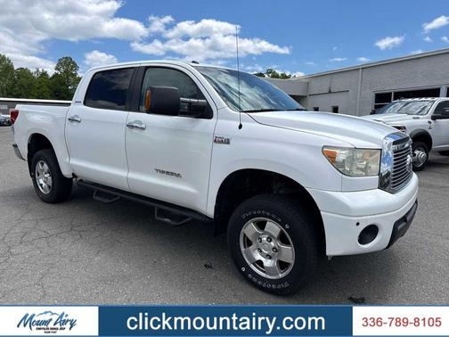 Super White 2010 Toyota Tundra Limited