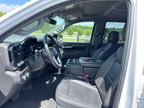 Summit White 2025 GMC Sierra 1500 SLT