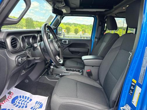 Hydro Blue Pearlcoat 2022 Jeep Wrangler Unlimited Sport