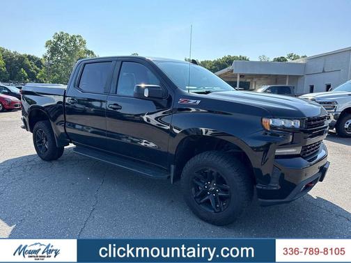 Black 2019 Chevrolet Silverado 1500 LT Trail Boss