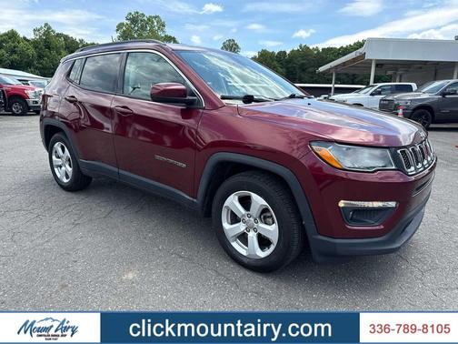 Velvet Red Pearlcoat 2021 Jeep Compass Latitude