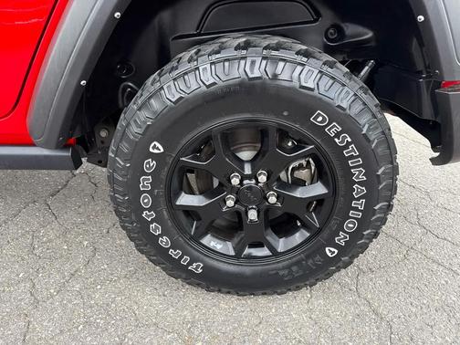 Firecracker Red Clearcoat 2022 Jeep Wrangler Willys