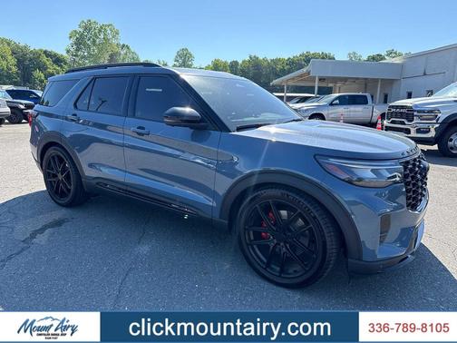 Vapor Blue Metallic 2025 Ford Explorer ST