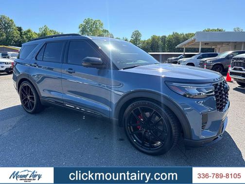 Vapor Blue Metallic 2025 Ford Explorer ST