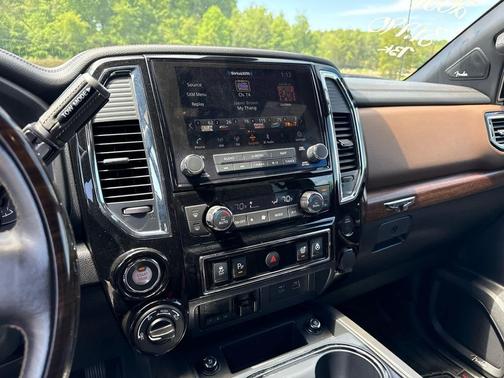 Cardinal Red Metallic 2021 Nissan Titan Platinum Reserve