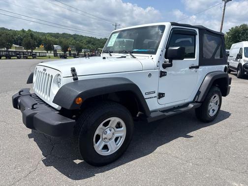 Bright White Clear Coat 2017 Jeep Wrangler Sport