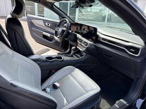 Shadow Black 2024 Ford Mustang EcoBoost Premium