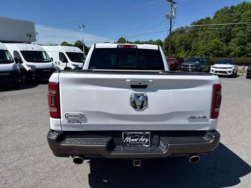 Ivory White Tri-Coat Pearlcoat 2020 RAM 1500 Longhorn