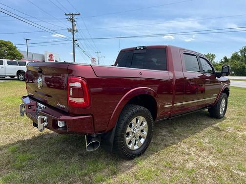 Delmonico Red Pearlcoat 2024 RAM 2500 Limited 4x4 Mega Cab 64 Box