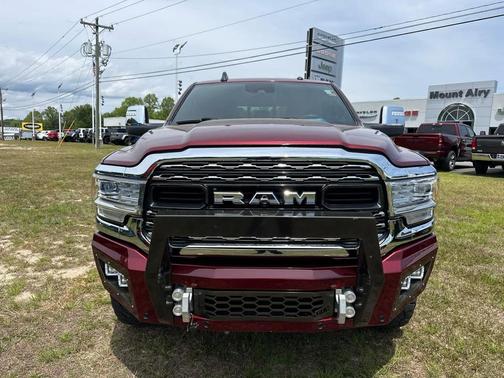 Delmonico Red Pearlcoat 2024 RAM 2500 Limited 4x4 Mega Cab 64 Box